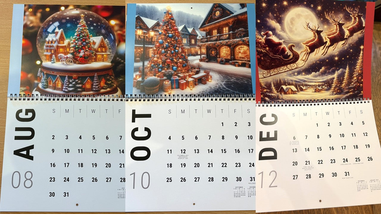 12 Months of Christmas: A 2026 Calendar for Christmas Lovers
