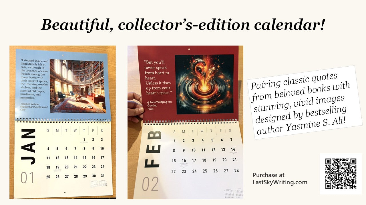 Legendary Lines: A 2026 Calendar for Book Lovers