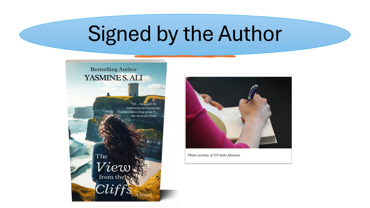 Autographed copy of The View from the Cliffs
